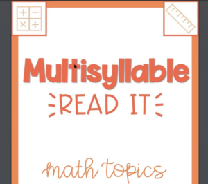 Using New Multisyllable Read It Packets with Marnie, Jennifer Nowicki & Laura Heffelfinger and Q&A
